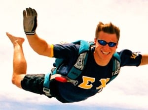 Joshua sky diving #2