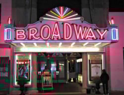 Broadway Therater Marque #1